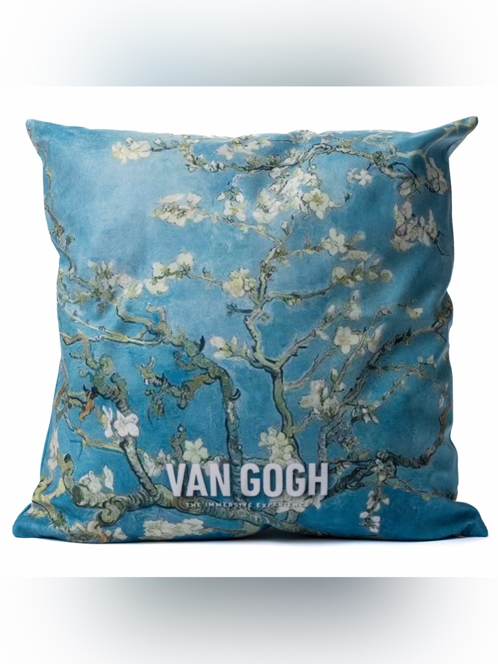 Almond Blossom Pillow inspired by Van Gogh